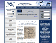 Tablet Screenshot of nwppsales.com